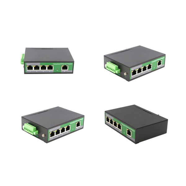 best price original factory OEM 5 Port 1000Mbps Industrial switch , 4 port PoE for CCTV,outdoor indoor strong sutable WPX-05G