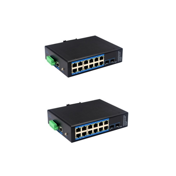 Alliuminun L2+ Managed Industrial POE Switch WPX-212BGSP-SFP