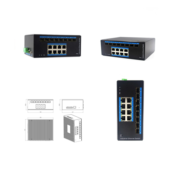 8-Port L2+ Industrial Managed PoE Switch with SFPWPX-88BGS-SFP